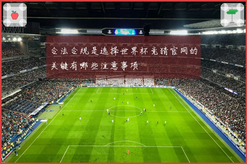 合法合规是选择世界杯竞猜官网的关键有哪些注意事项
