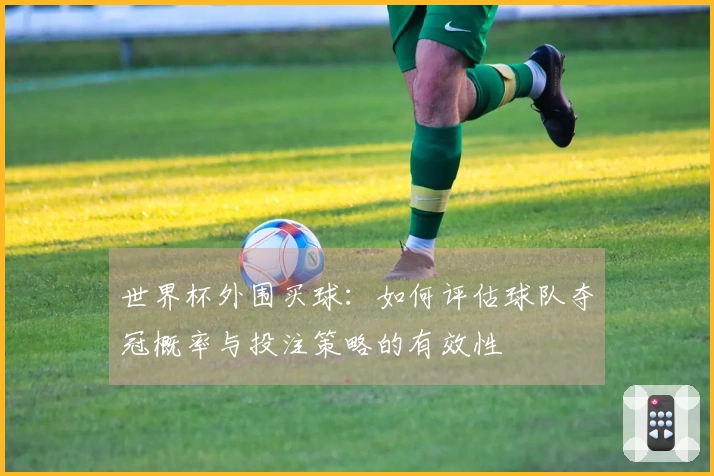 世界杯外围买球：如何评估球队夺冠概率与投注策略的有效性