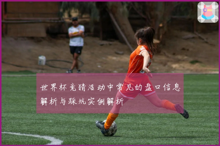 世界杯竞猜活动中常见的盘口信息解析与踩坑实例解析