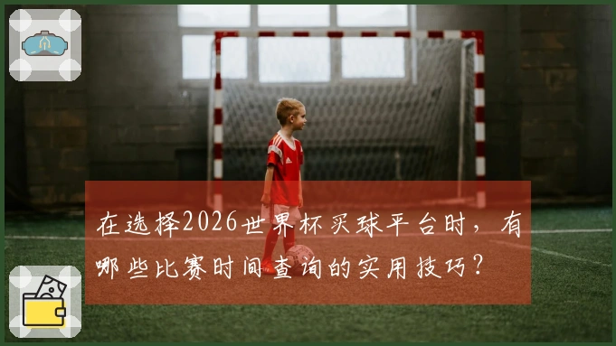 在选择2026世界杯买球平台时，有哪些比赛时间查询的实用技巧？