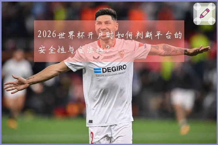 2026世界杯开户时如何判断平台的安全性与合法性？